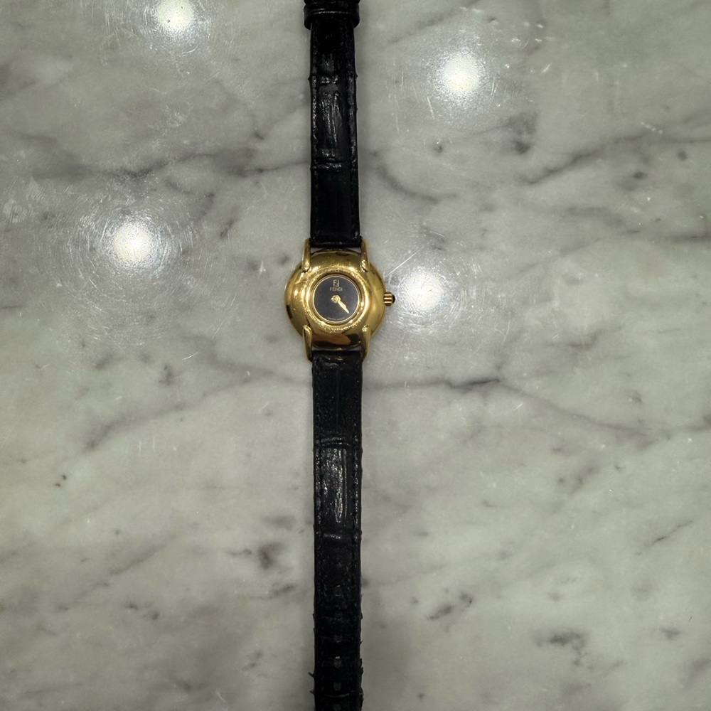 Vintage Fendi Watch gold plated